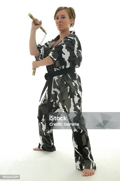 Camo Chucks Stock Photo - Download Image Now - Adult, Black Belt, Color Image