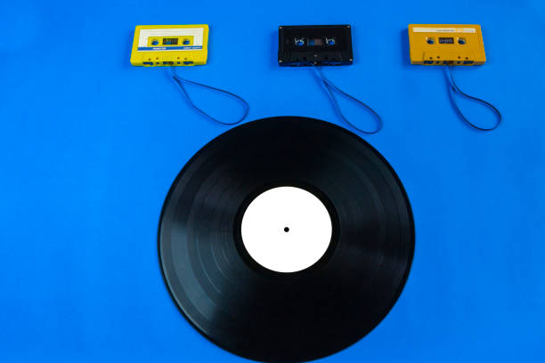 istock old vinyl records and tape cassette 1055456858