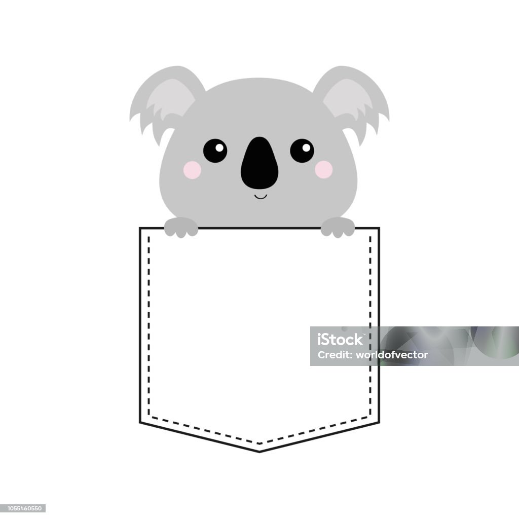 Koala Mặt Gấu Koala Ngồi Trong Túi Nắm Tay Nhau Nhân Vật Hoạt Hình ...