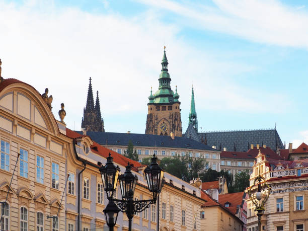 istock Prague, Czech Republic. Prague Castle, Lesser Town Square 1055465526