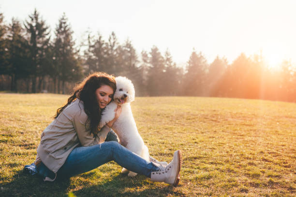 istock Enjoying sunset with my dog 1055470912