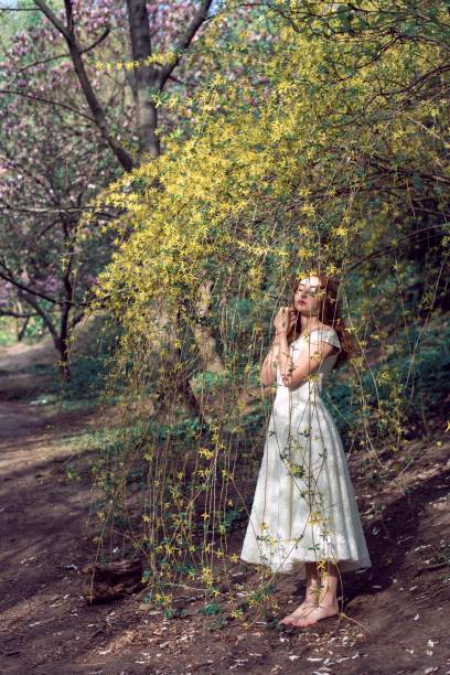 istock April walk in the green park 1055474640
