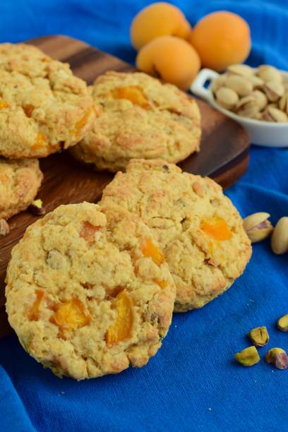 istock Apricot pistachio scones 1055485026