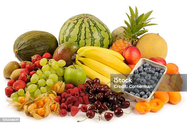 Fruit Mix Stock Photo - Download Image Now - Apple - Fruit, Apricot, Banana