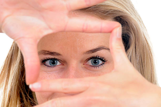 istock young woman with perspective 105549111