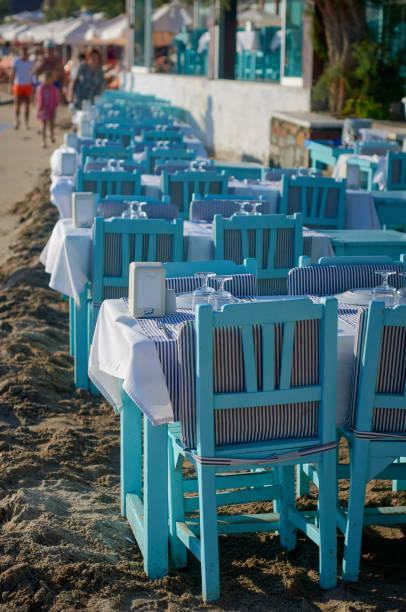 istock Cafe near the seashore 1055492770