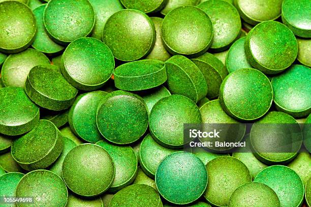 Grüne Spirulina Stockfoto und mehr Bilder von Alge - Alge, Antibiotikum, Farbbild