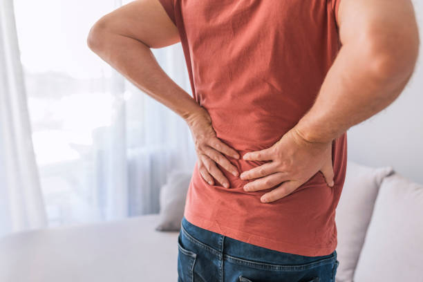 istock He carries his stress in his back 1055506674