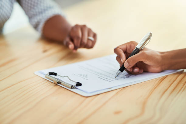 istock Signing off on some big plans 1055509722