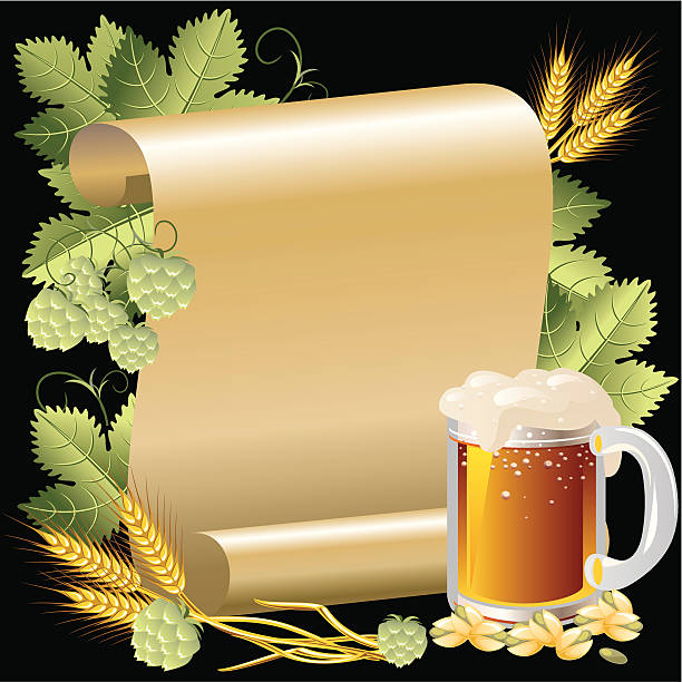 bier und roll - pistachio beer nuts nut backgrounds stock-grafiken, -clipart, -cartoons und -symbole