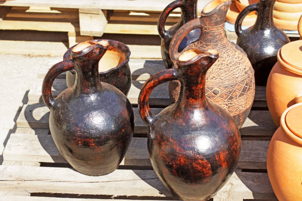 istock Clay Pottery in  Georgia 1055529754