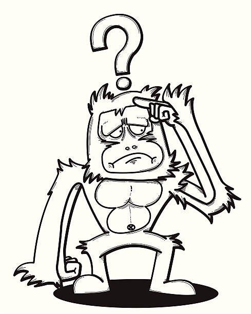 Monkey Question Face 80+ Monkey With Question Marks Stock Photos, Pictures & Royalty-Free ...