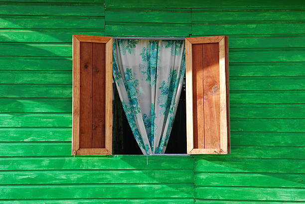 istock Open window in Bocas del Toro, Panama 105553807