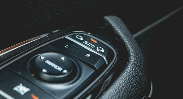 istock exterior mirror control knob in a modern car 1055545456
