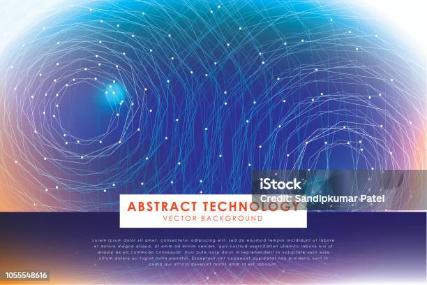 Connectig Program Background Networking Connection Concept Background Stock Illustration - Download ...