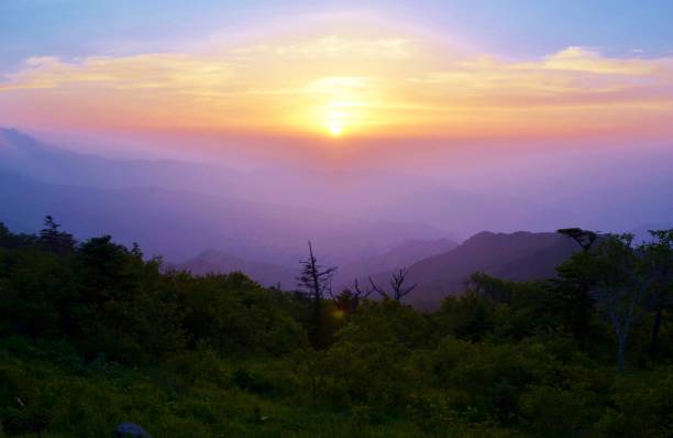 istock VH516 Sunset at Jirisan 1055553714