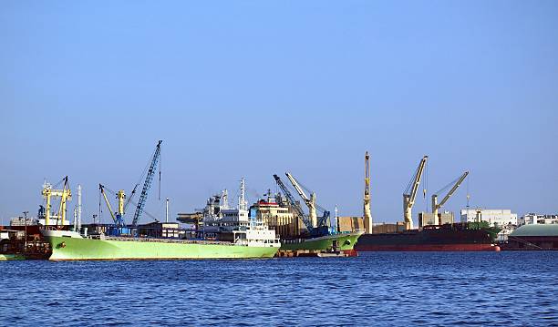 istock Partial View of Kaohsiung Harbor 105555571