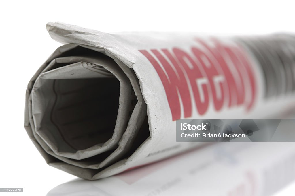 Notizie settimanali, Titolo di giornale - Foto stock royalty-free di Giornale