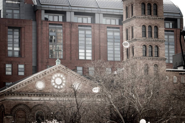 istock Judson Memorial Church in spring 1055583456