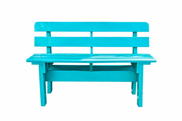 istock Wooden chair, white background 1055583730
