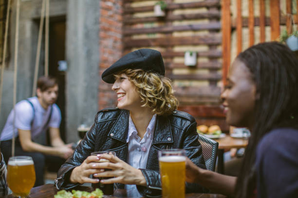istock Burst Into Laugh In the Middle of a Toast 1055587838