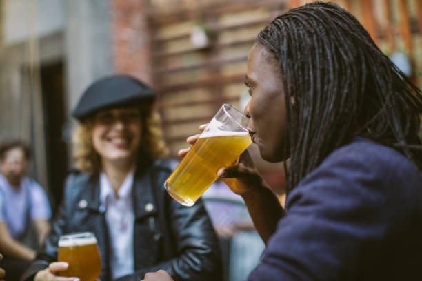 istock Burst Into Laugh In the Middle of a Toast 1055587928