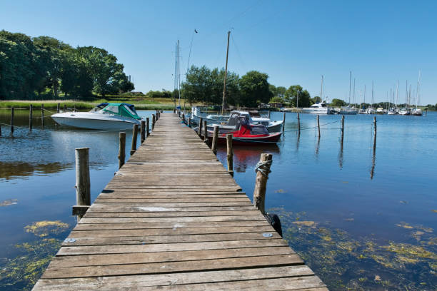 istock Small Marina in the Inlet 1055591490