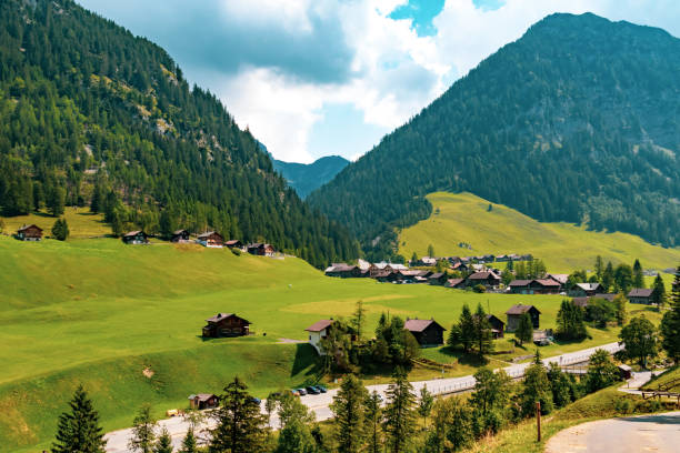 istock Steg, central Principality of Liechtenstein 1055591538
