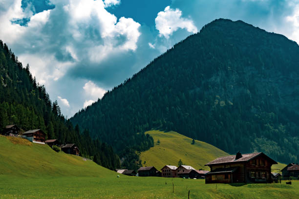 istock Steg, central Principality of Liechtenstein 1055597076