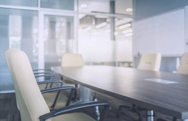 istock modern interior of meeting or seminar room 1055609884