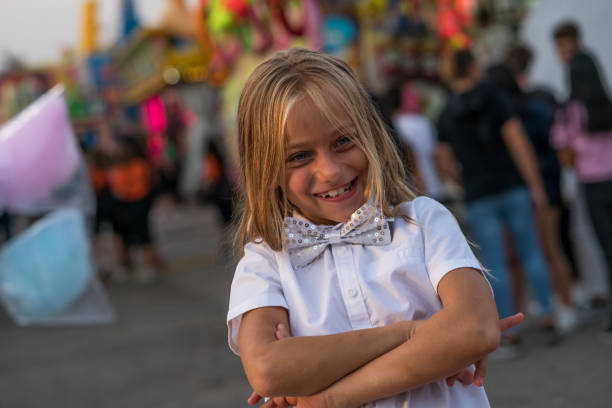 istock Pretty 7 years old blue eyes child smiling 1055614666