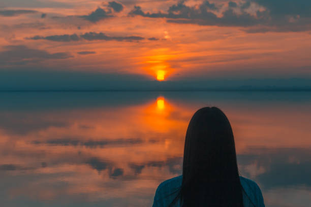 istock perfect reflection in the lagoon 1055615460
