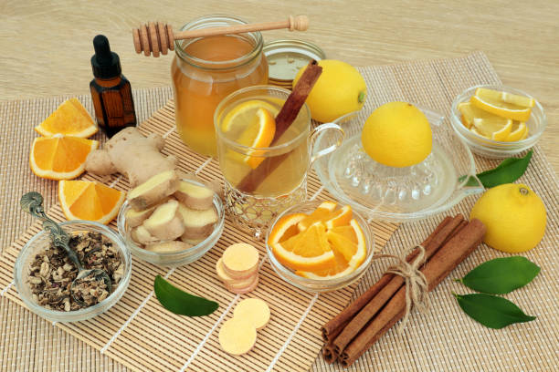 istock Flu and Cold Remedy Herbal Medicine 1055615572
