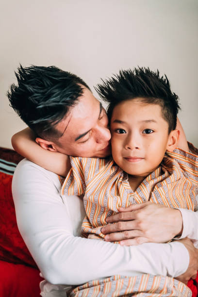 istock Father and Son Moments 1055617882