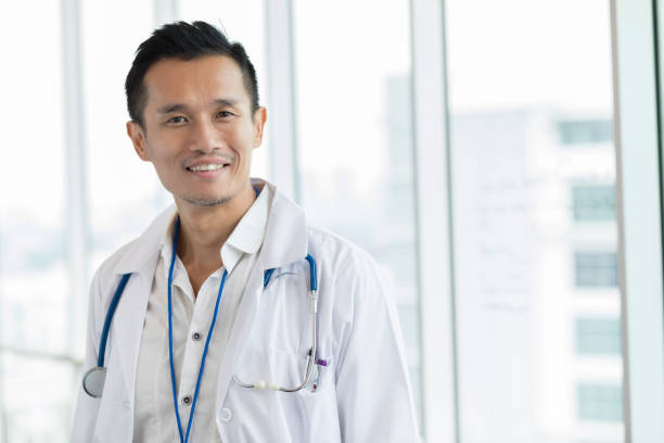 istock Confident male doctor 1055627842
