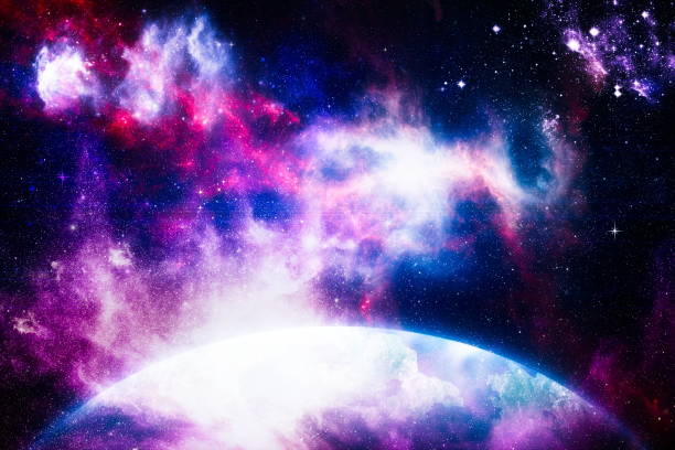 istock planets, stars and galaxies in outer space showing the beauty of space exploration. Elements furnished by NASA 1055635240