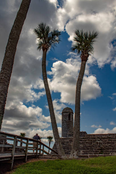Battle cannon at St Augustine Castillo De San Marcos