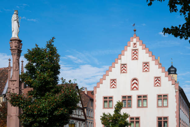 traditional houses in Bad Mergentheim, Germay