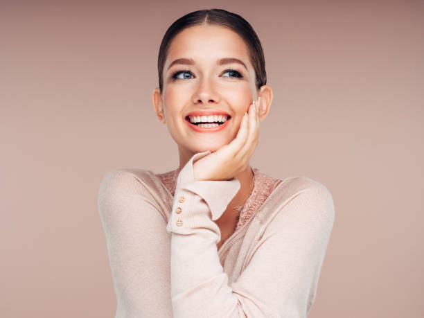 istock Young beautiful woman 1055652400