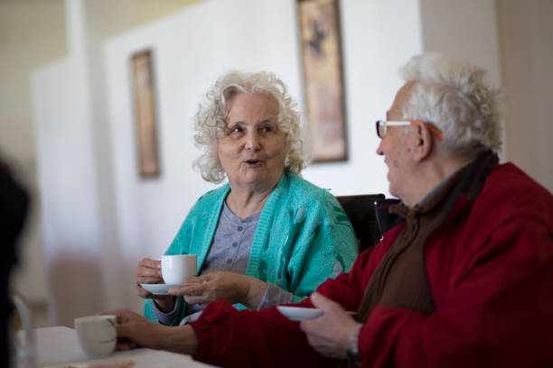 istock Moving here was the best decision we made- nursing home 1055652512