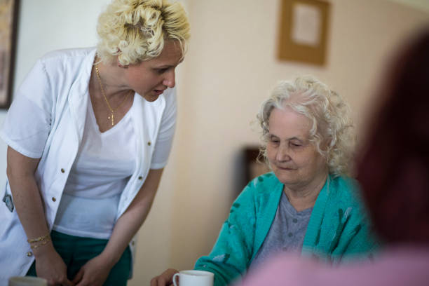 istock Moving here was the best decision we made- nursing home 1055655956