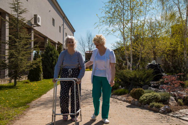 istock Moving here was the best decision we made- nursing home 1055656516
