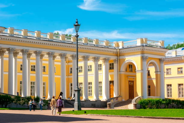 Cung Điện Alexander Ở Tsarskoe Selo St Petersburg Nga Hình ảnh Sẵn có - Tải xuống Hình ảnh Ngay bây giờ - iStock