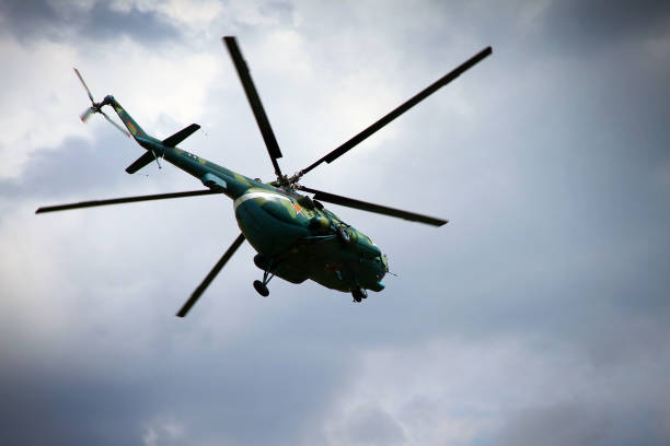 istock Russian military helicopter 1055680282