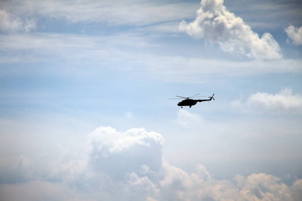 istock Russian military helicopter 1055680298