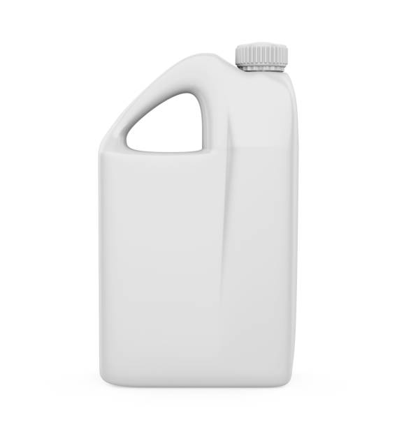 istock Motor Oil Plastic Bottle Isolated 1055691310