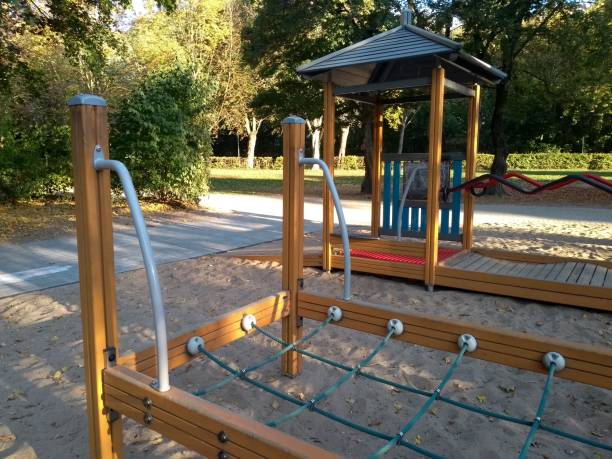istock Sunshine playground climbing equipment 1055695086