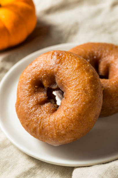 istock Homemade Pumpkin Spice Donuts 1055707662
