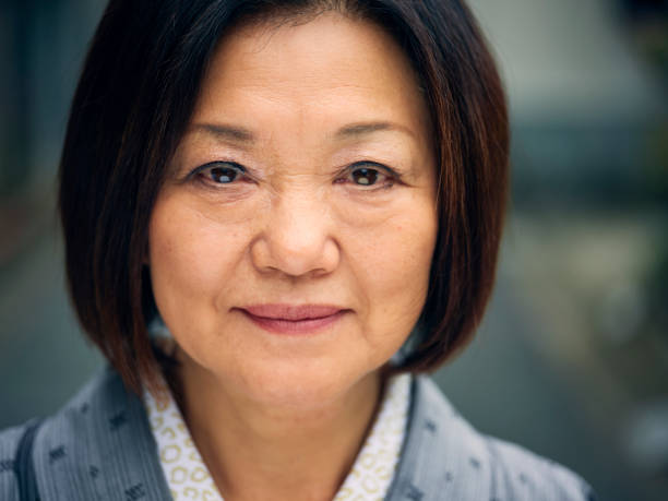 istock Senior Japanese Woman 1055720118