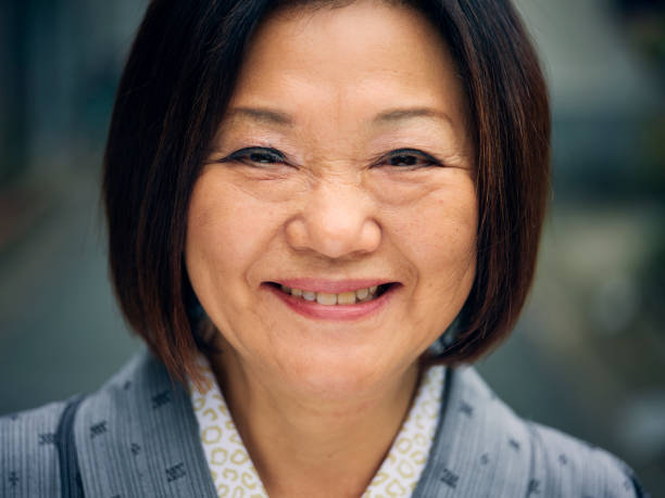 istock Senior Japanese Woman 1055720148